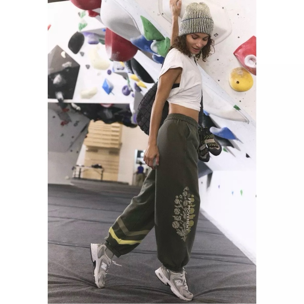 The Free People FP Movement All Star Logo Sweatpants in women's size S
